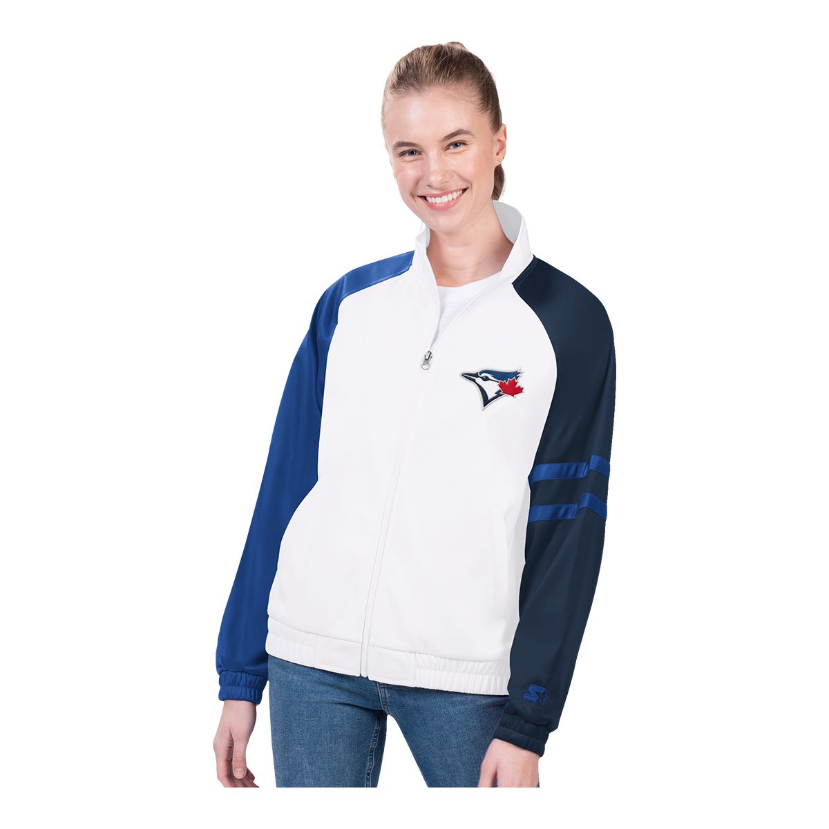 Toronto Blue Jays STARTER  Women's Curve Ball Jacket