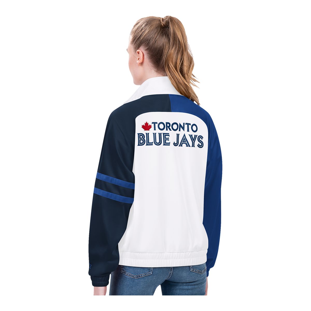 Toronto Blue Jays STARTER  Women's Curve Ball Jacket
