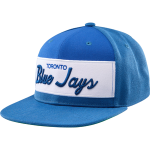 Toronto Blue Jays Mitchell & Ness Retro Sport Snapback Coop Cap