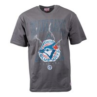 Toronto Blue Jays Mitchell & Ness Lightning Strikes T Shirt Front_Flat