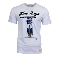 Toronto Blue Jays Mitchell & Ness Seasonal Swag T Shirt Front_Flat