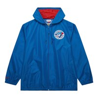 Toronto Blue Jays Mitchell & Ness Unlined Windbreaker Jacket Front_Flat