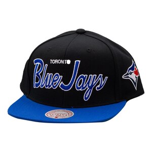 Toronto Blue Jays Mitchell & Ness Evergreen Script Snapback Cap