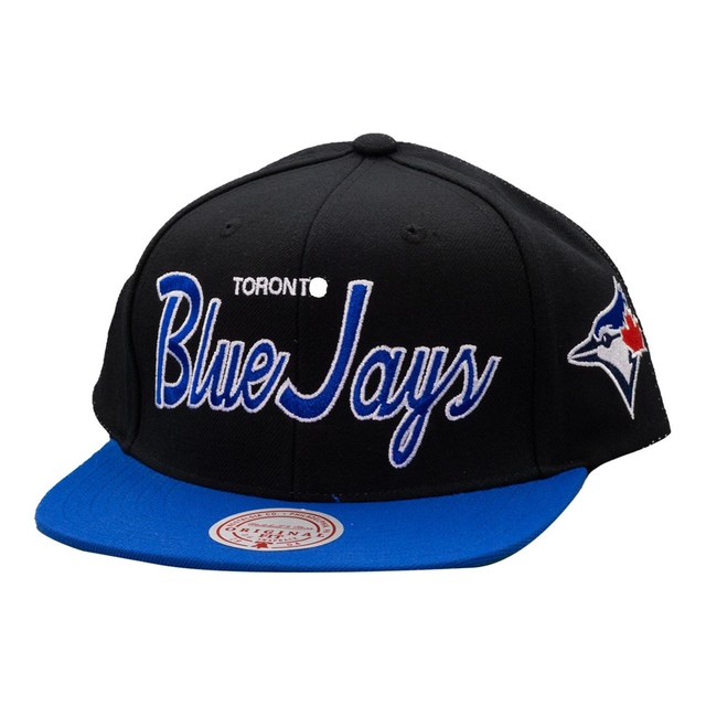 Toronto Blue Jays Mitchell & Ness Evergreen Script Snapback Cap
