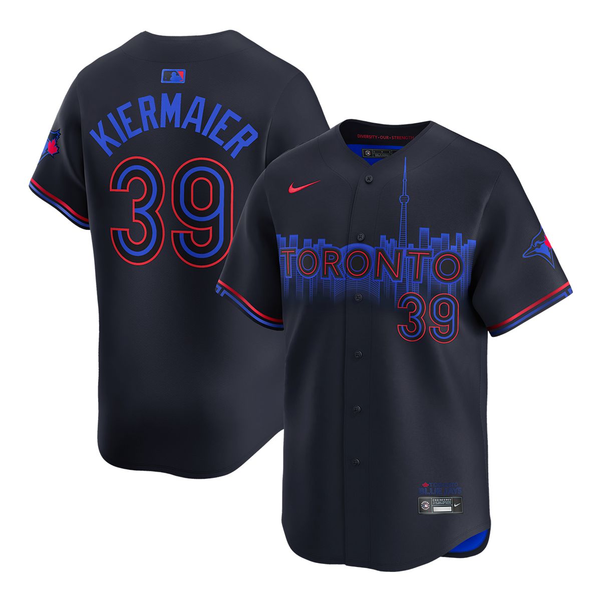 Toronto Blue Jays Nike Kevin Kiermaier City Connect Limited Jersey