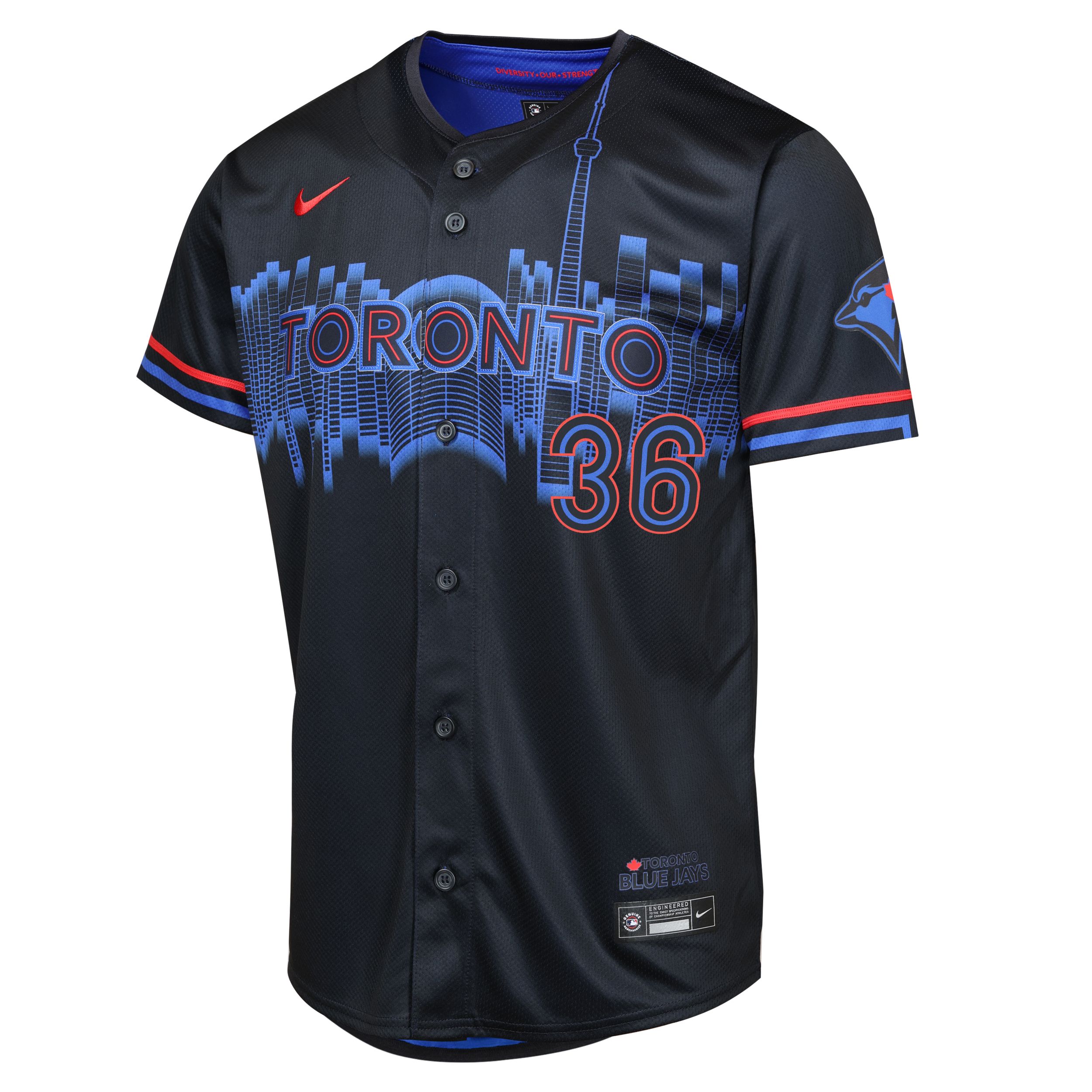 Youth Toronto Blue Jays Nike Davis Schneider City Connect Jersey