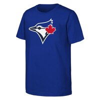 Youth Toronto Blue Jays Outerstuff Primary Logo T-Shirt Front_Angled_Left