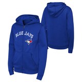 Youth Toronto Blue Jays Outerstuff Wordmark Full Zip Hoodie Composite_or_Mixed