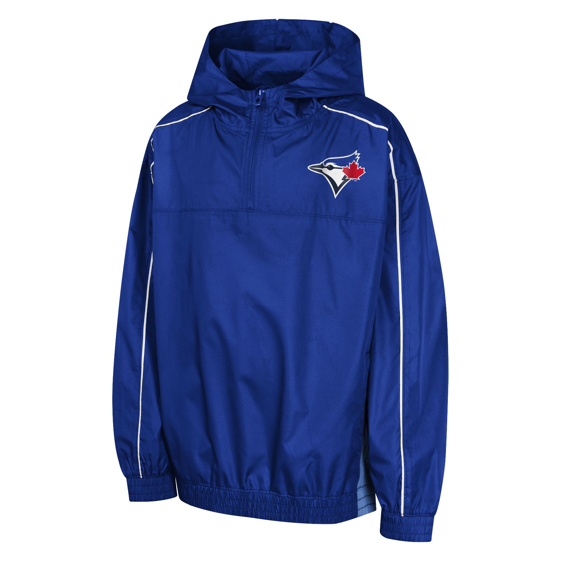 Youth Toronto Blue Jays Outerstuff Supremacy 1/4 Zip Hoodie