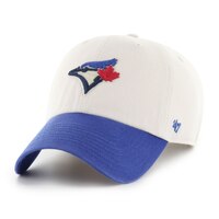 Toronto Blue Jays 47  Brand Grand Stand Clean Up Baseball Cap Front_Angled_Left