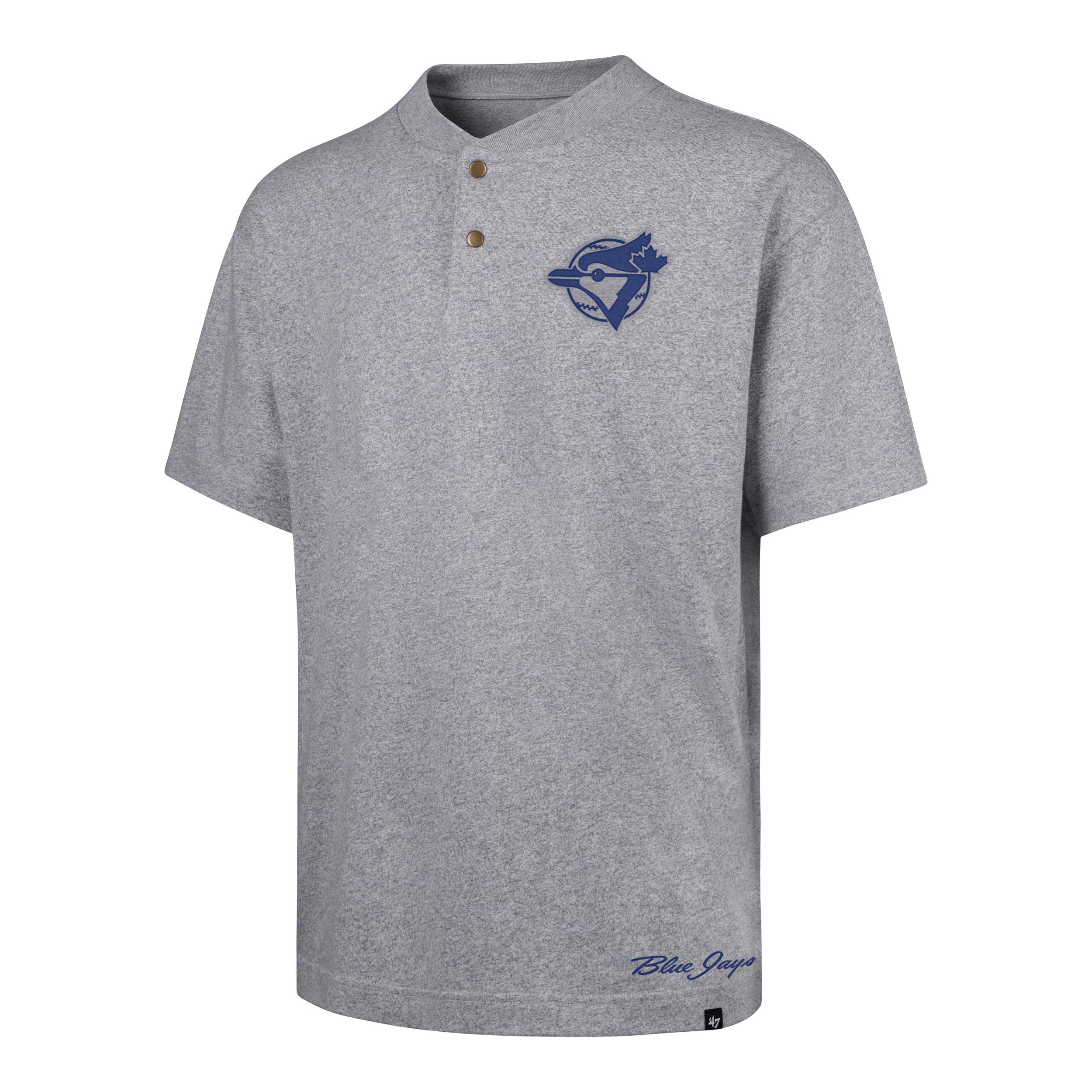 Toronto Blue Jays 47 Brand Henley All Field Fifties Top