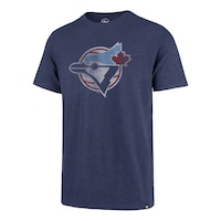 Toronto Blue Jays 47 Brand Grit Vintage T Shirt Front_Angled_Left
