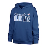 Toronto Blue Jays 47 Brand Women's Whim Naomi Hoodie Front_Angled_Left