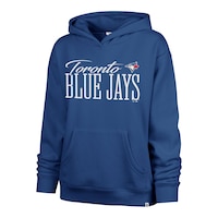 Toronto Blue Jays 47 Brand Women's Whim Naomi Hoodie Front_Angled_Left