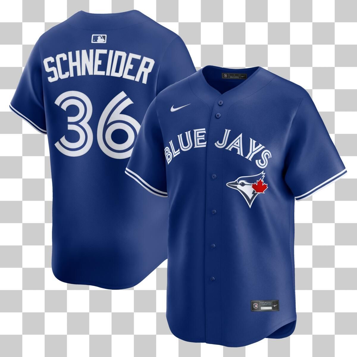 Toronto Blue Jays Nike Schneider Limited Jersey