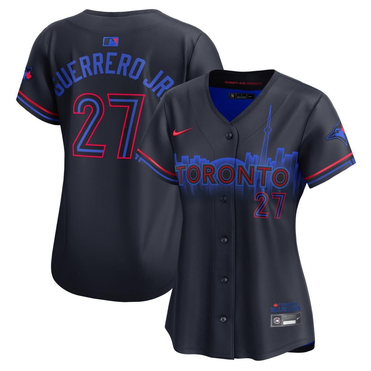 Toronto Blue Jays Nike Women's Guerrero City Limited Connect Jersey