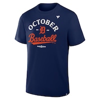 Fanatics Detroit Tigers 2025 Postseason Clinch T-shirt Front_Angled_Left