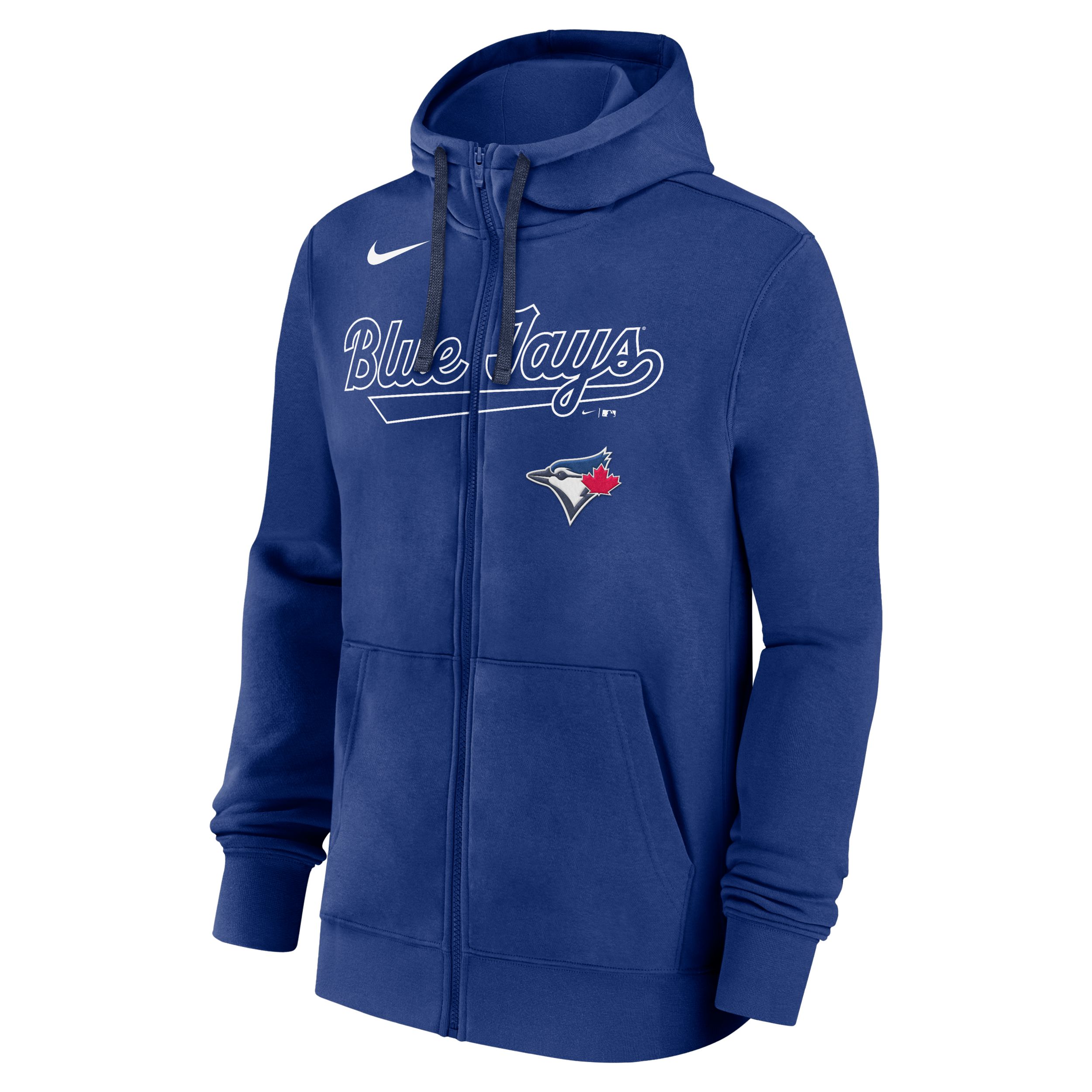 Toronto Blue Jays Nike Knockout Script Full Zip Hoodie