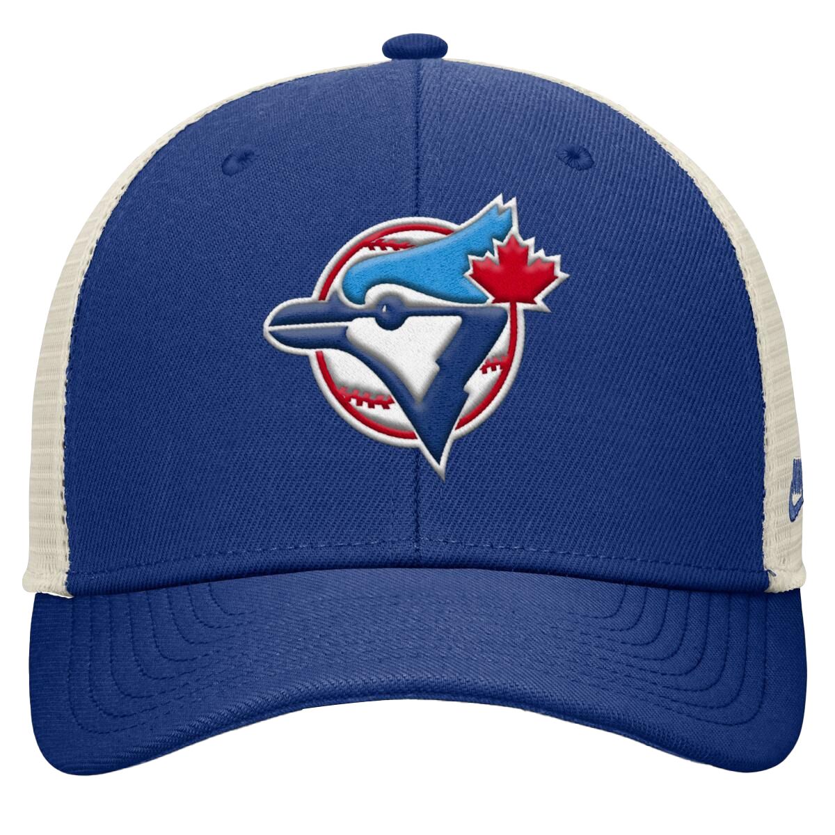 Toronto Blue Jays Nike Coop Rise Structured Trucker Cap