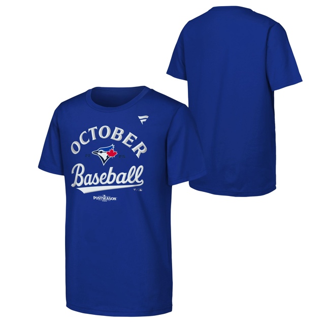 Youth Toronto Blue Jays 2025 Posteason Clinch T-Shirt