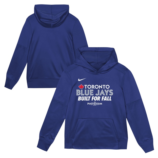 Youth Toronto Blue Jays Nike 2025 Authentic Collection Dugout Hoodie