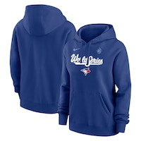 Toronto Blue Jays Nike Women's 2025 World Series Participant Dugout Hoodie Composite_or_Mixed