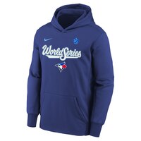 Youth Toronto Blue Jays Nike World Series Participant Dugout Hoodie Front_Angled_Left