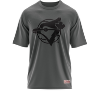 Toronto Blue Jays Mitchell & Ness More Space Boxy T-Shirt Front_Flat