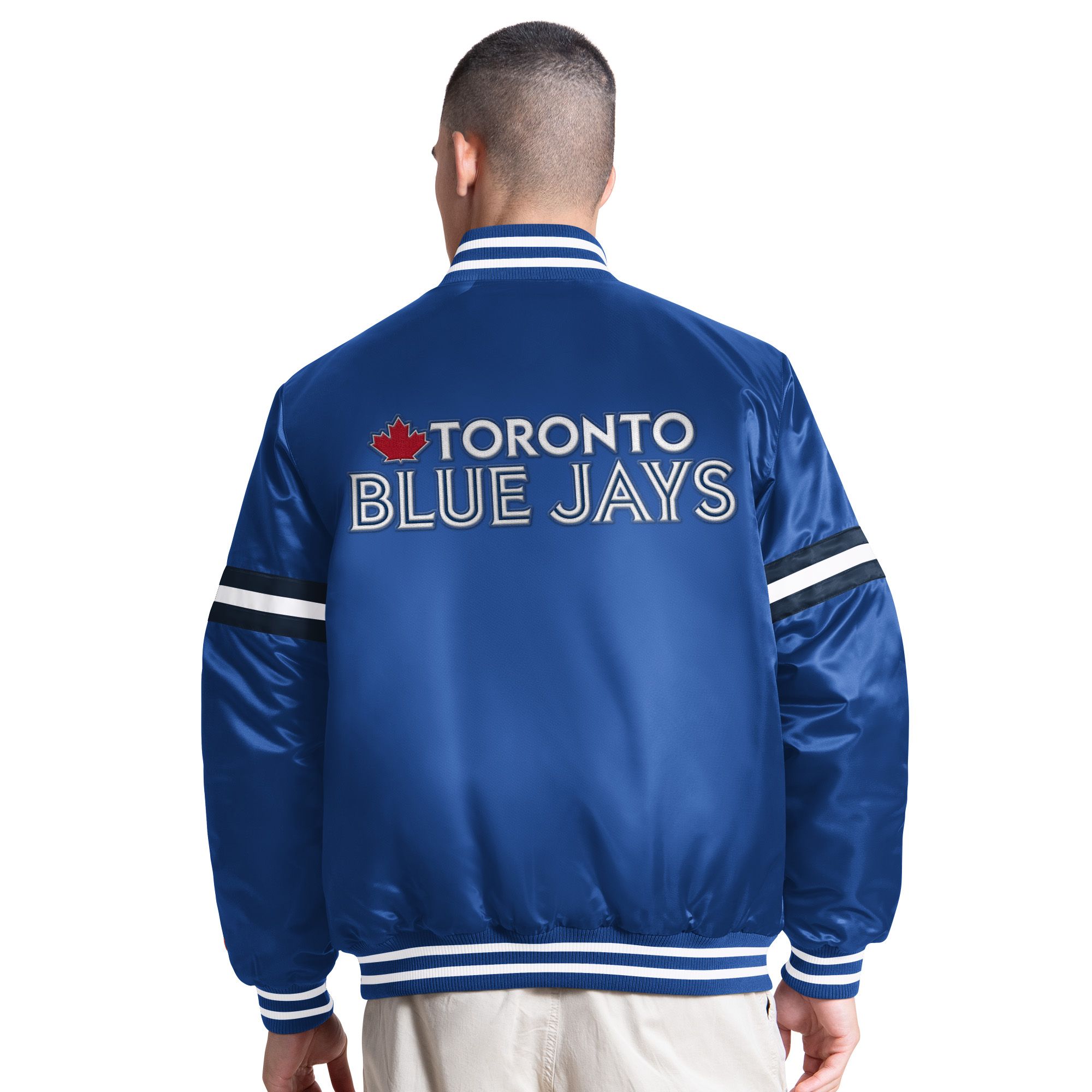 Toronto Blue Jays Starter Men's Satin Jacket