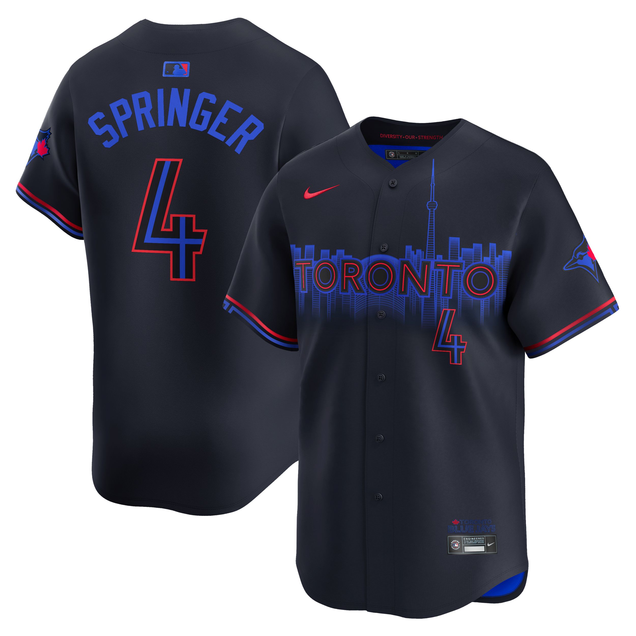 Toronto Blue Jays Nike Springer City Connect Limited Jersey