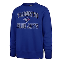 Toronto Blue Jays 47 Brand Men's Union Arch Fleece Sweatshirt Front_Angled_Left