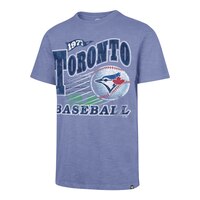 Toronto Blue Jays 47 Brand Men's Heavy Slub T-Shirt Front_Flat