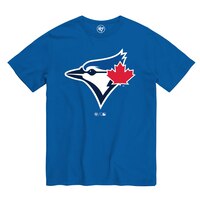 Youth Toronto Blue Jays 47 Brand Imprint T-Shirt Front_Flat
