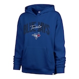 47 Brand Toronto Blue Jays Women's Muse Naomi MLB Licensed Fleece Hoodie Front_Angled_Left