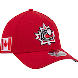 Canada World Baseball 2026 New Era Men's 39THIRTY Cap Front_Angled_Right