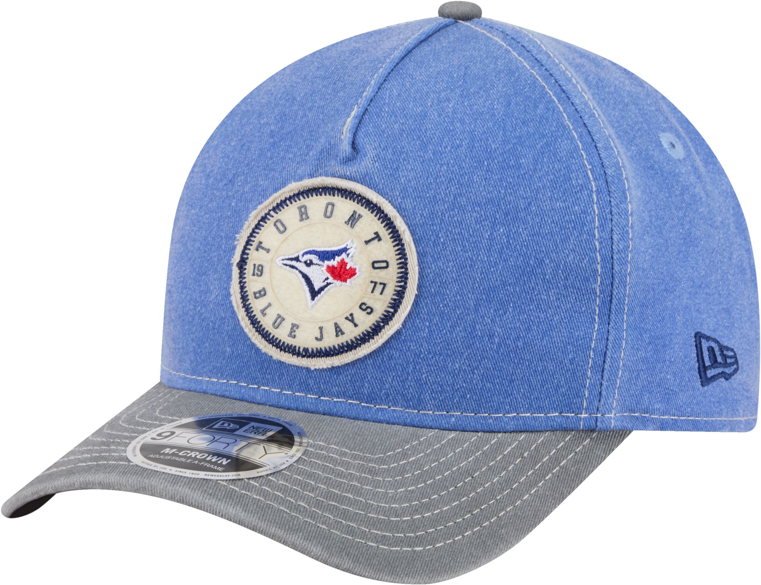 New Era Toronto Blue Jays 9FORTY A-frame Felt Cap with MLB Team Logo