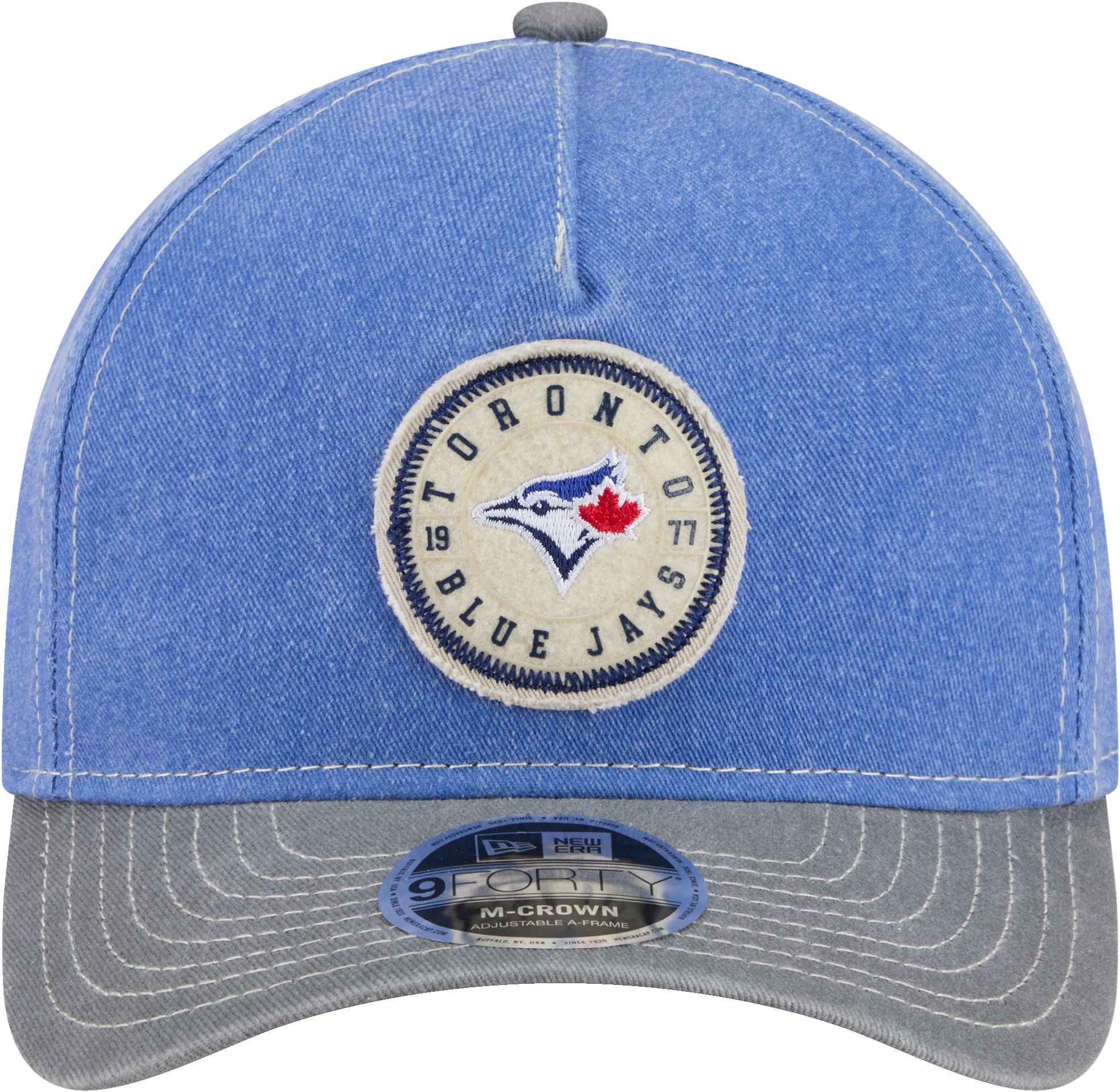 New Era Toronto Blue Jays 9FORTY A-frame Felt Cap with MLB Team Logo