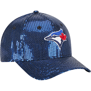 New Era Child Toronto Blue Jays Kids' Sequin Cap - Adjustable Blue Jays Hat for Kids