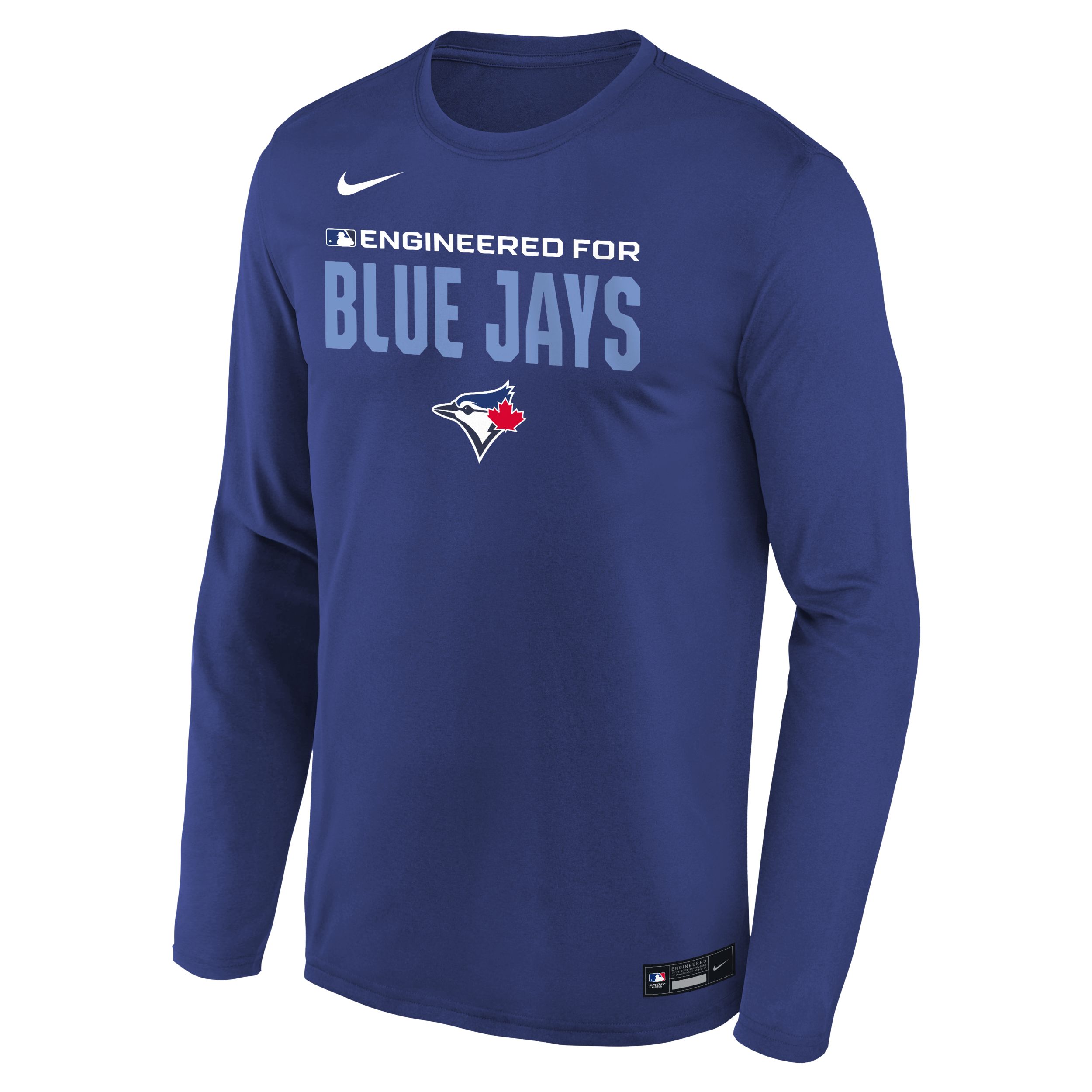 Youth Toronto Blue Jays Nike Authentic Collection Legend Long Sleeve T-Shirt