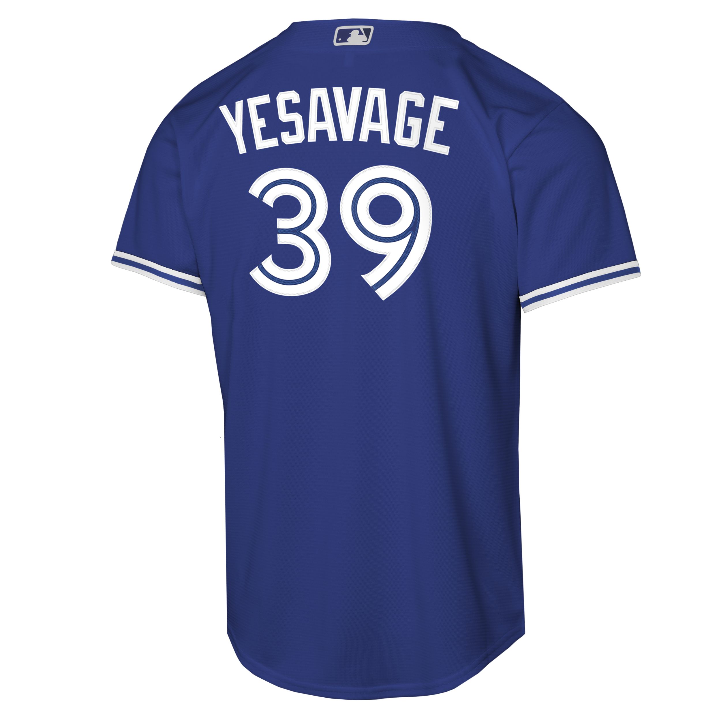 Nike Youth Toronto Blue Jays Yesavage Baseline Jersey - MLB Youth Baseball Jersey