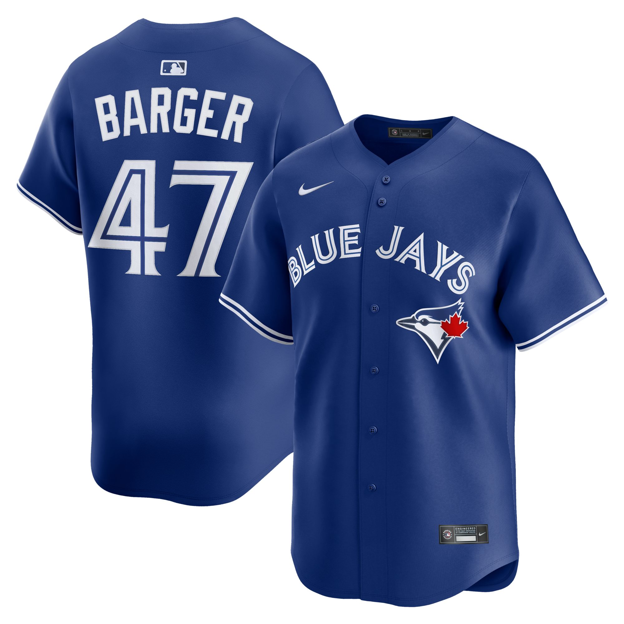 Toronto Blue Jays Men's Nike Barger Limited Jersey