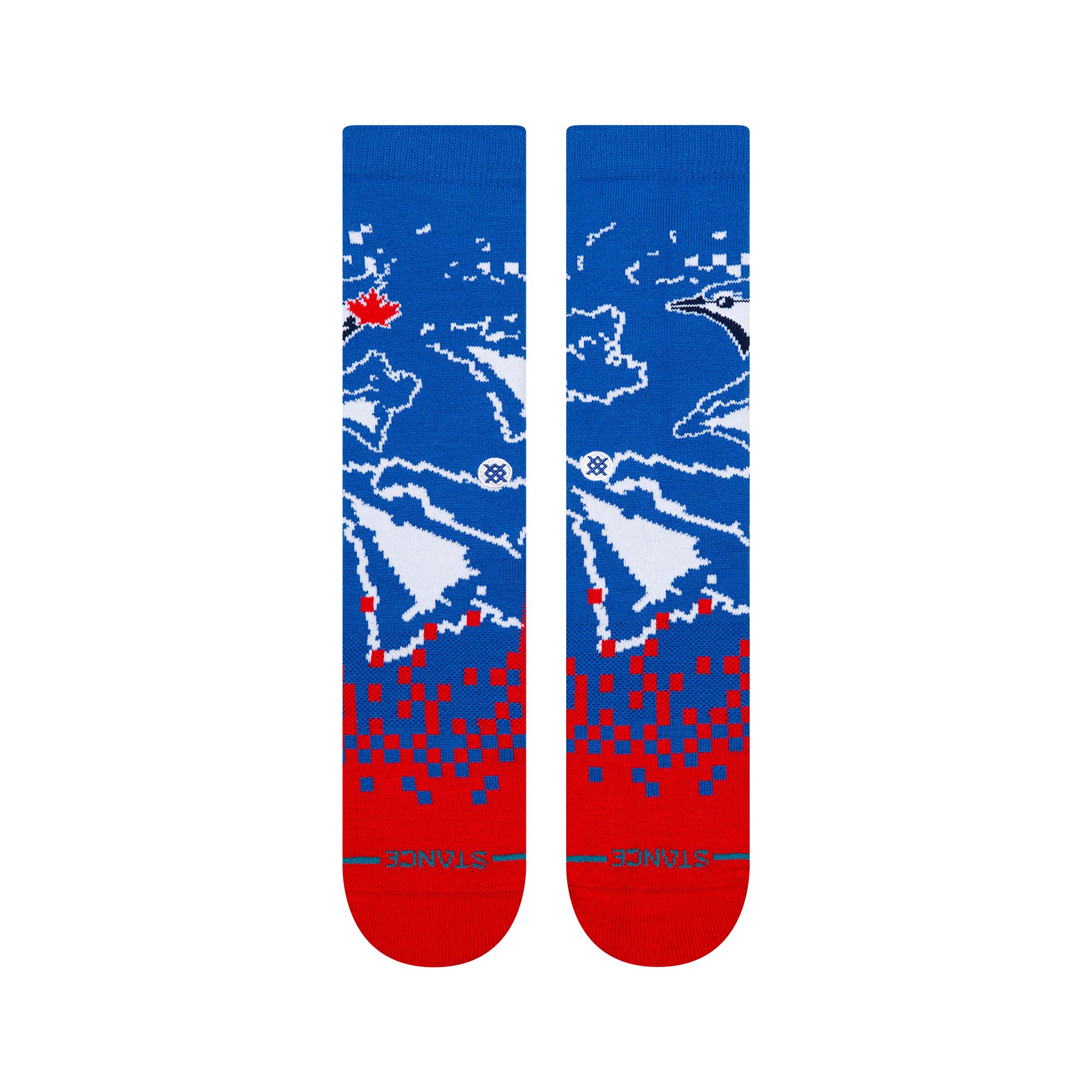Toronto Blue Jays Stance Pixel Crew Socks