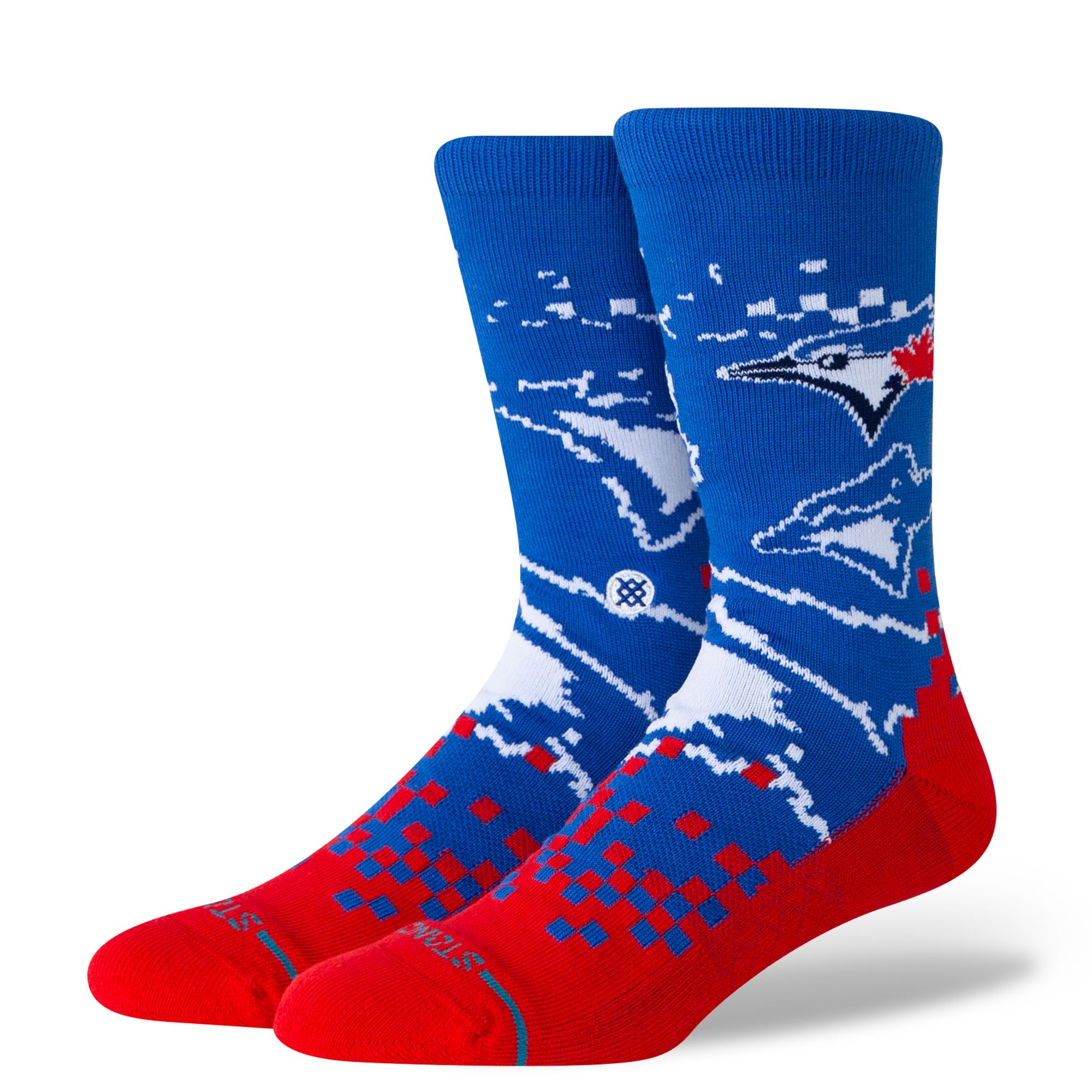 Toronto Blue Jays Stance Pixel Crew Socks