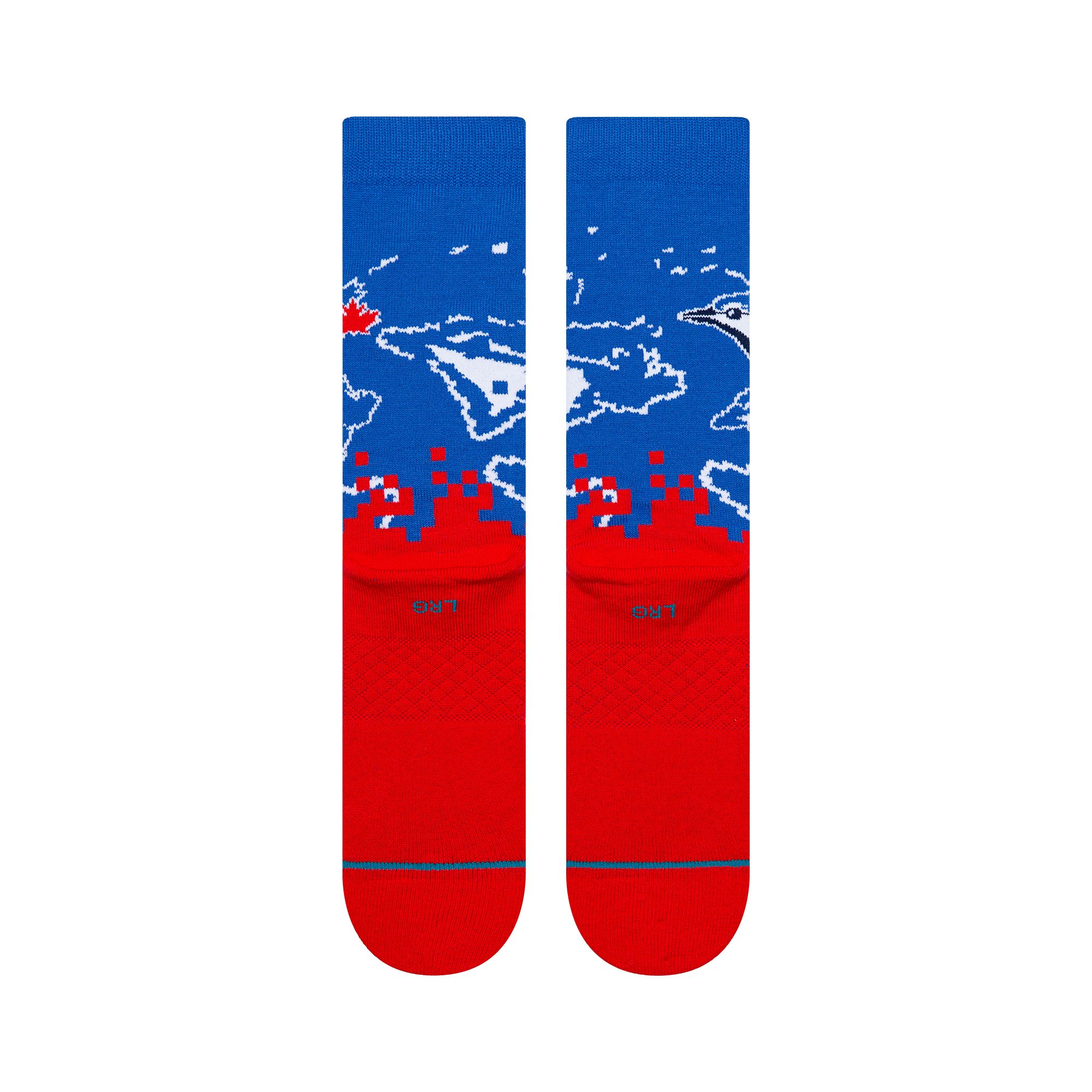 Toronto Blue Jays Stance Pixel Crew Socks