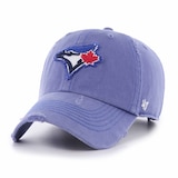47 Brand Toronto Blue Jays Weathered Clean Up Cap Front_Angled_Left