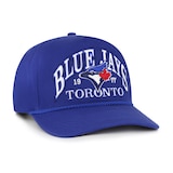 47 Brand Toronto Blue Jays Break Wood Hitch Snapback Cap Front_Angled_Right