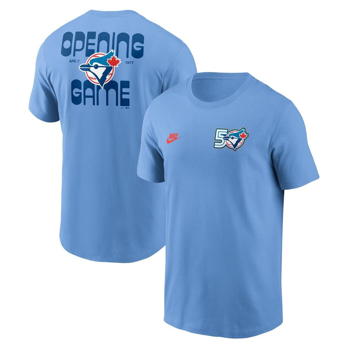 Toronto Blue Jays Fanatics Men's 50th Anniversary Big Leagues T-Shirt