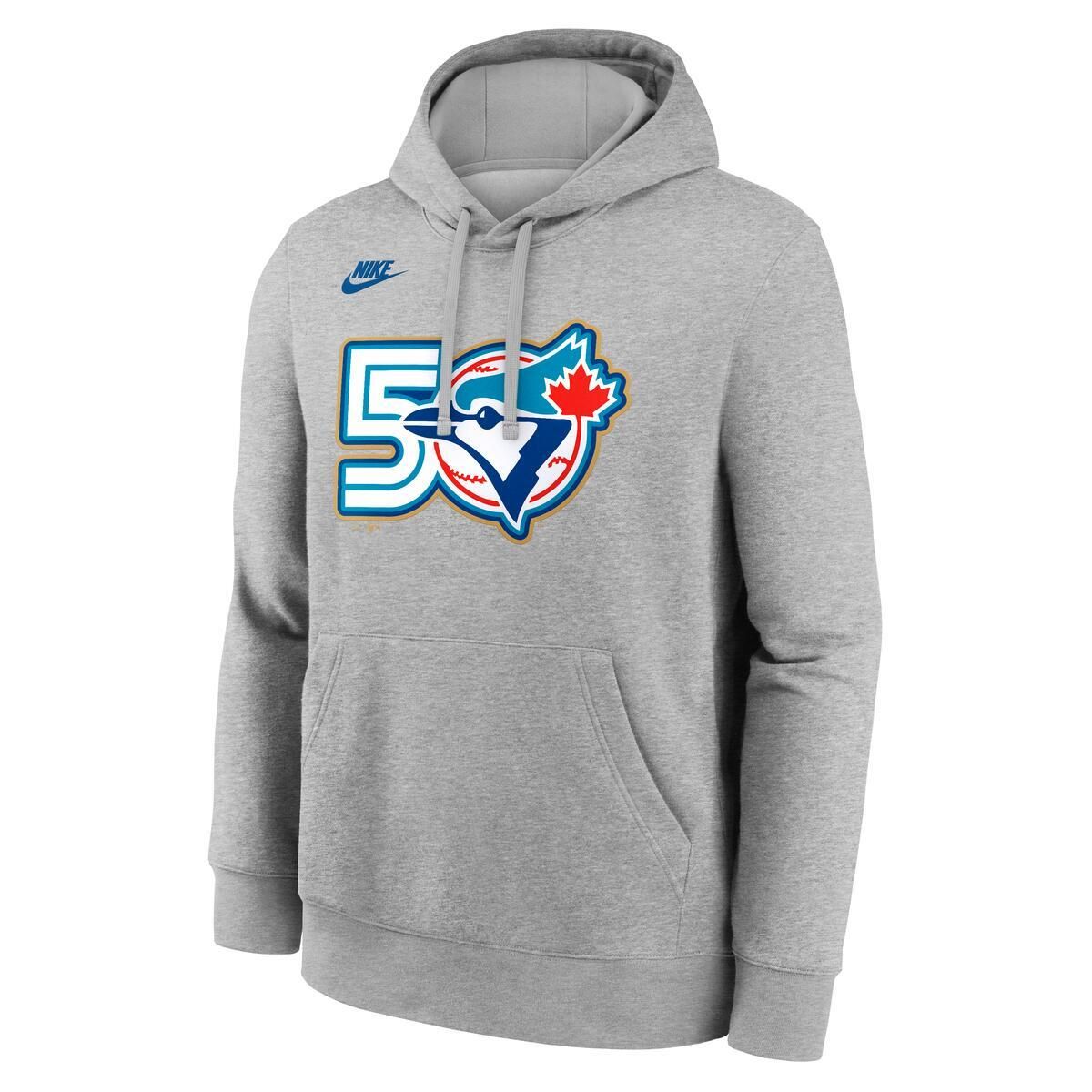 Toronto Blue Jays Fanatics Men's 50th Anniversary Ballbark Hoodie
