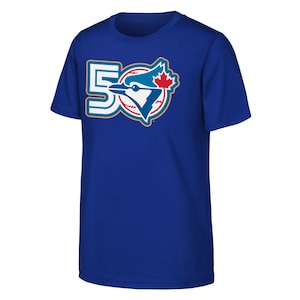 Youth Toronto Blue Jays MLB 50th Anniversary T-Shirt