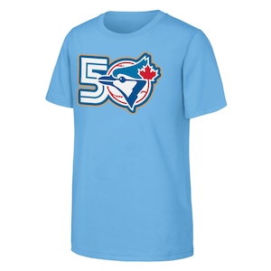 Youth Toronto Blue Jays MLB 50th Anniversary T-Shirt
